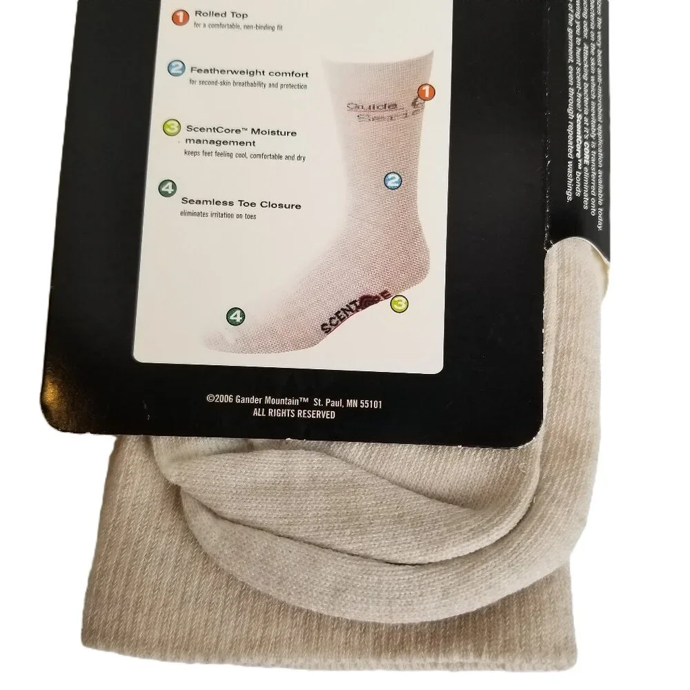 Guide Series ScentCore Liner Socks Extra Large Hiking Gorpcore USA